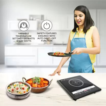Singer Venus Induction Cooktop  (Black, Push Button) Singer Venus Induction Cooktop  (Black, Push Button)